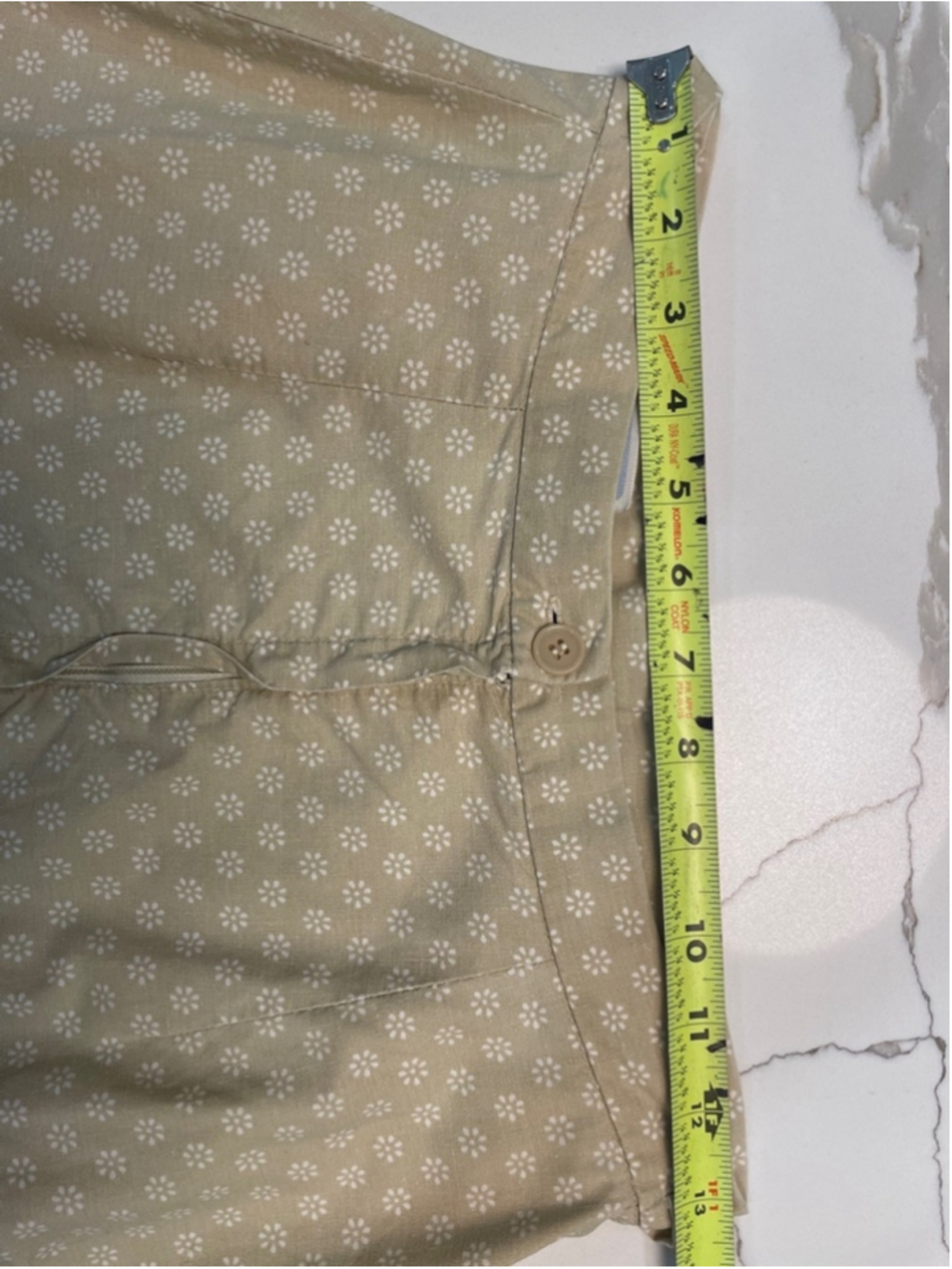 Vintage Sears Tiered Patchwork Midi Skirt Cottagecore Prairie Retro Floral Trad - Picture 8 of 9